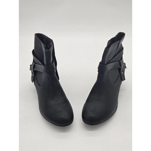 White Mountain Buddy Smooth Black Size 11 Womans Heel - Picture 2 of 3